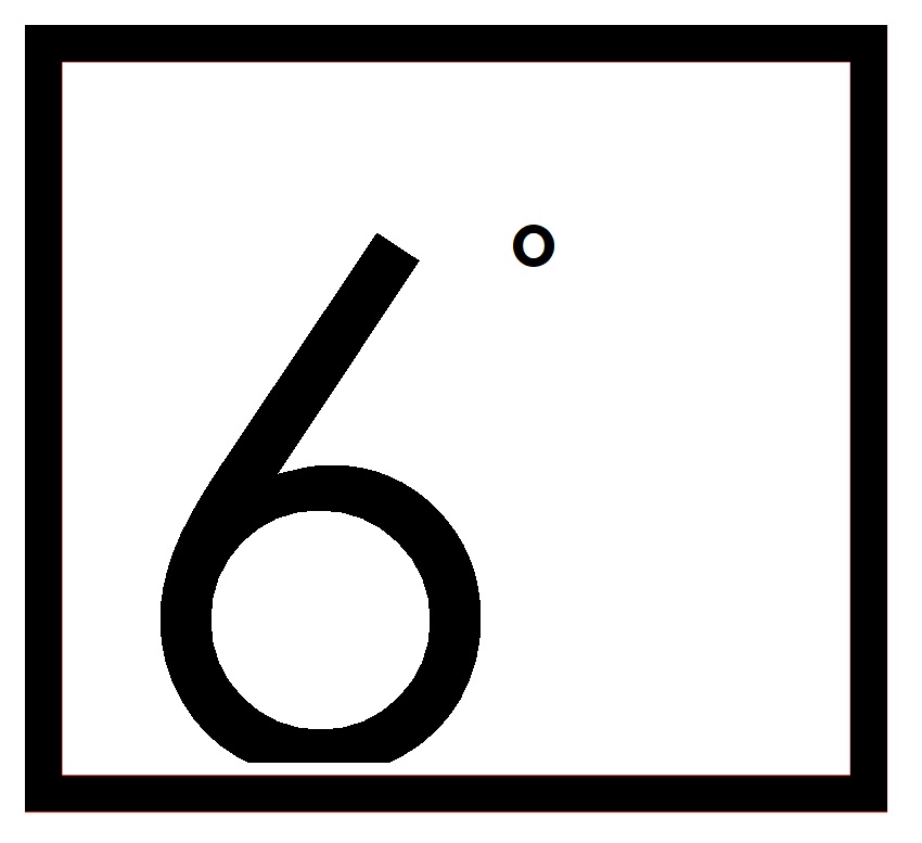 6 Degree Logo